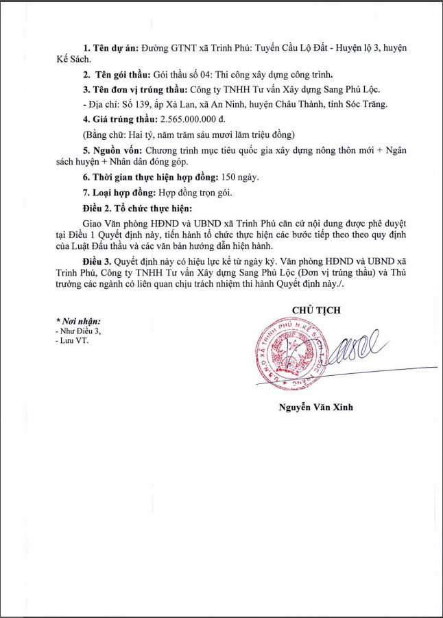 Sóc Trăng: Gói thầu xây trường gần 12 tỷ về tay ai? - Hình 3 Soc Trang: Goi thau xay truong gan 12 ty ve tay ai?-Hinh-3