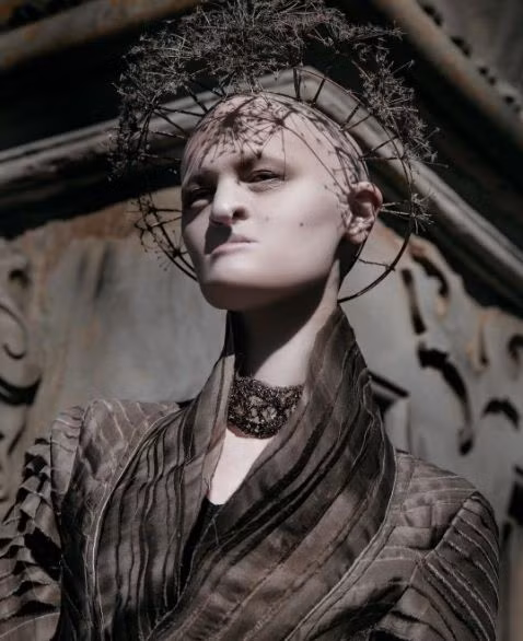 Một khoảnh khắc ấn tượng của siêu mẫu nổi tiếng mắc bệnh lạ.