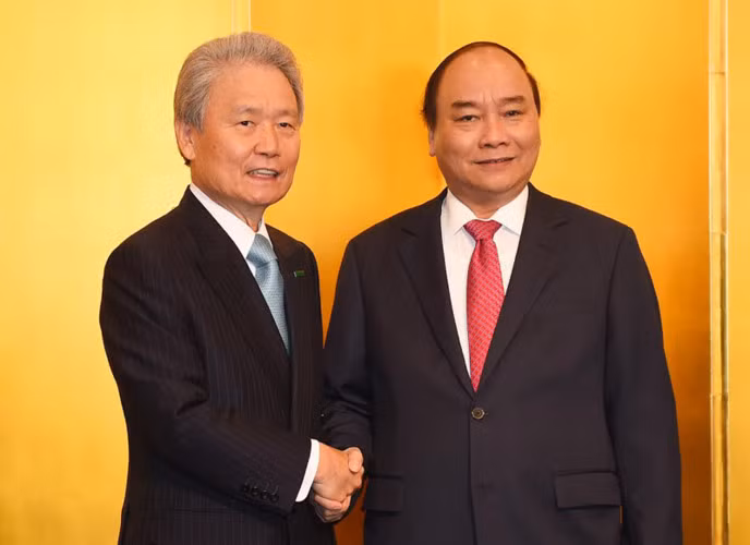 Anh: Ngay thu 4 Thu tuong Nguyen Xuan Phuc tham chinh thuc Nhat Ban