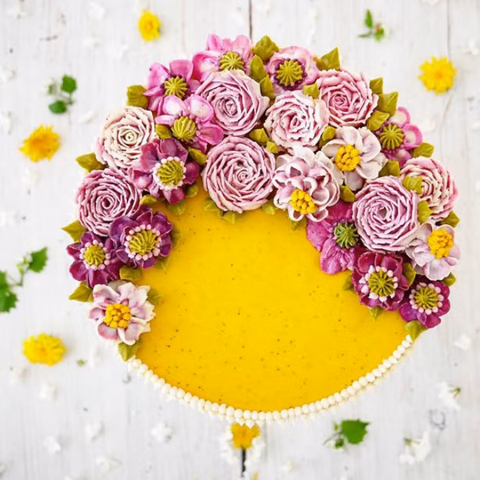 Nhiều người cho rằng đó là những chiếc bánh đẹp tuyệt vời, như một vườn hoa rực rỡ.