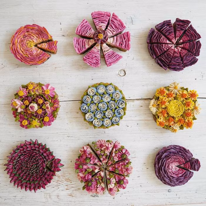 Những chiếc bánh này cho thấy sự sáng tạo của các đầu bếp dường như là vô hạn.