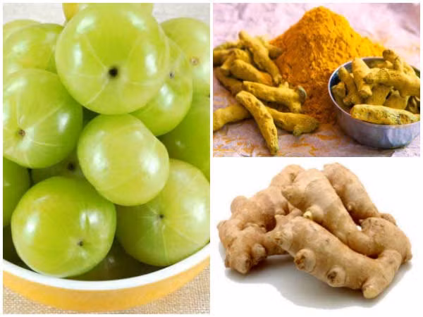 Kết hợp gừng nghệ và quả chùm ruột: 3 loại thảo mộc này kết hợp với nhau cũng làm giảm cơn thèm thuốc của bạn.