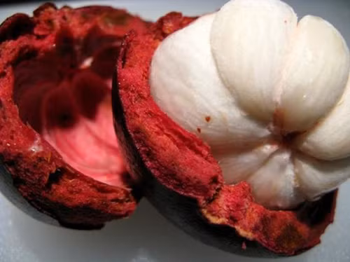 Măng cụt: Trong quả măng cụt có chứa chất xanthones, vì thế ăn quả này buổi tối sau 8h dễ khiến bạn bị ngộ độc axit, gây khó ngủ chập chờn. Ảnh: Songkhoe.