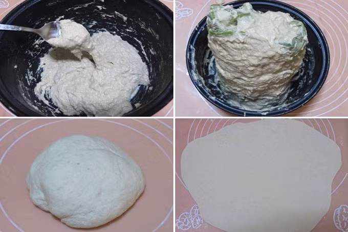 Sau khi ướp gà, bạn xào nhân gồm nấm hương, lạp sườn, lá chanh rồi nhồi vào bụng gà. Nhào bột mì và bọc một lớp mỏng quanh con gà. Tiếp đến dùng lá sen bọc kín gà, ngoài cùng bọc lớp giấy bạc rồi cho vào lò nướng ở nhiệt độ 180 độ C trong khoảng 2 tiếng.