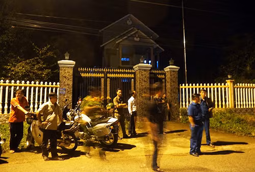 Căn biệt thự của gia đình ông Thường, nơi xảy ra vụ án mạng giết 2 người cướp tài sản.