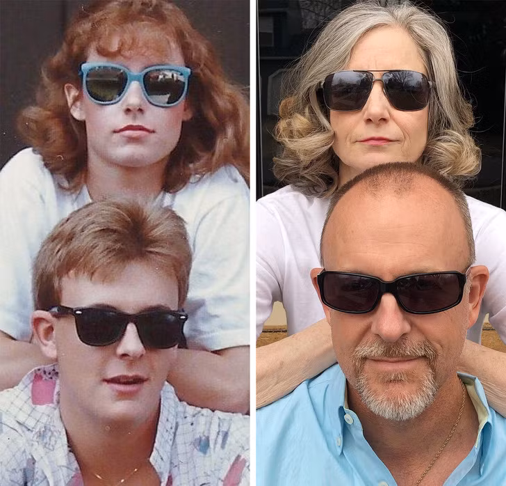 “Tôi và anh trai ngày ấy-bây giờ”.