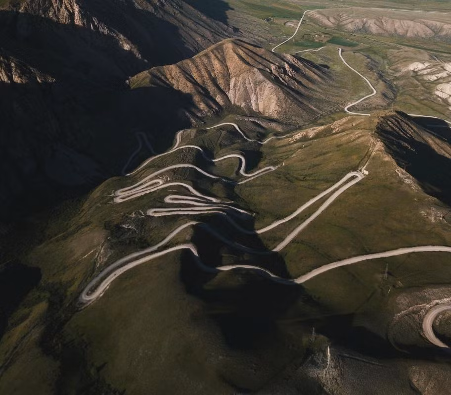 Một thị trấn bị bỏ hoang tại khu vực xa xôi hẻo lánh ở Thổ Nhĩ Kỳ.