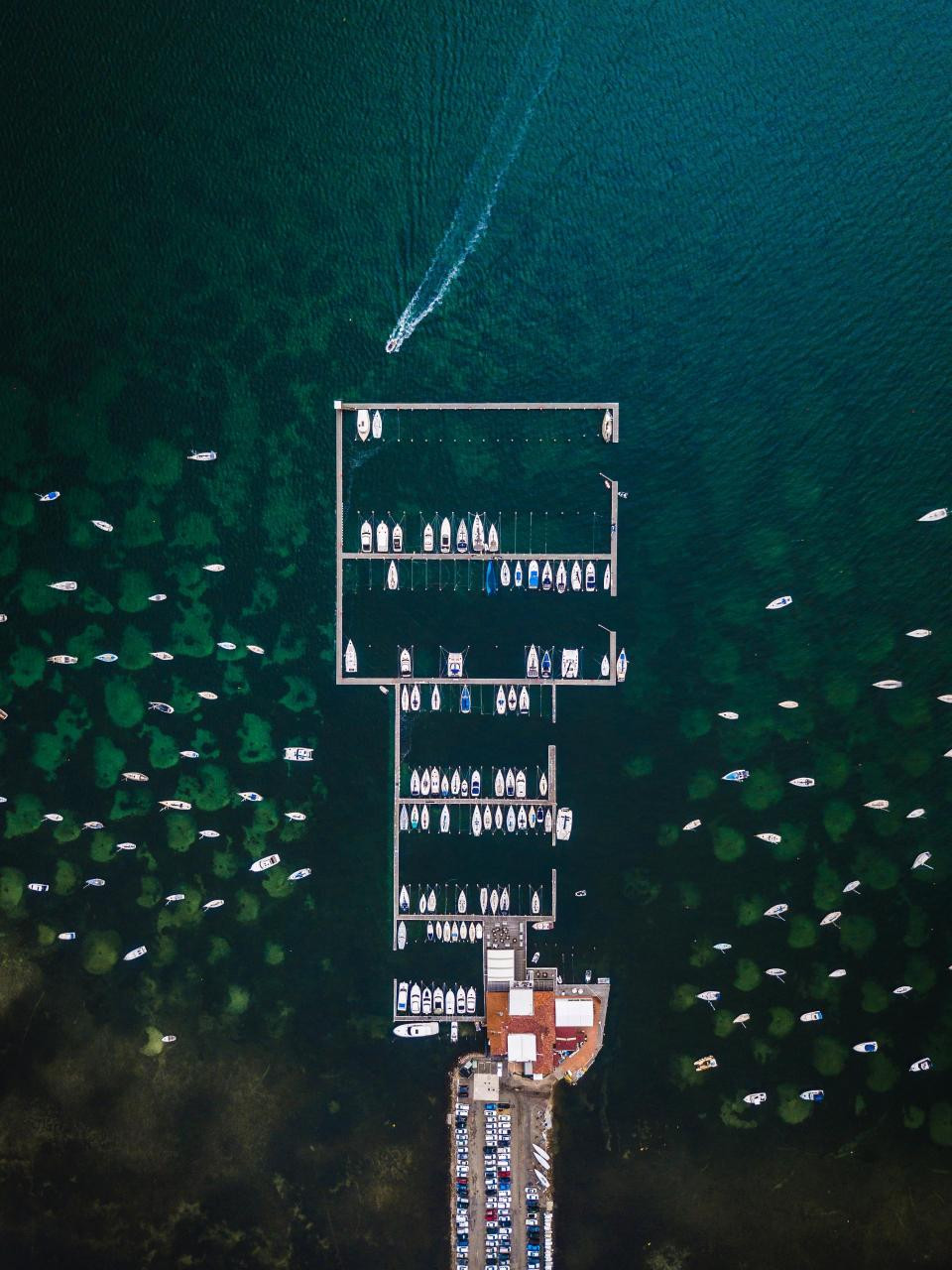 Một bến tàu ở thành phố Central Coast, New South Wales, Australia.