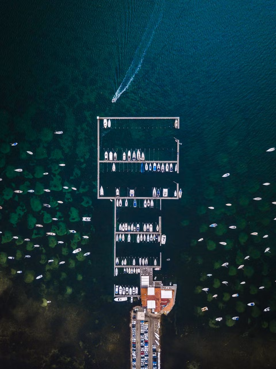 Một bến tàu ở thành phố Central Coast, New South Wales, Australia.