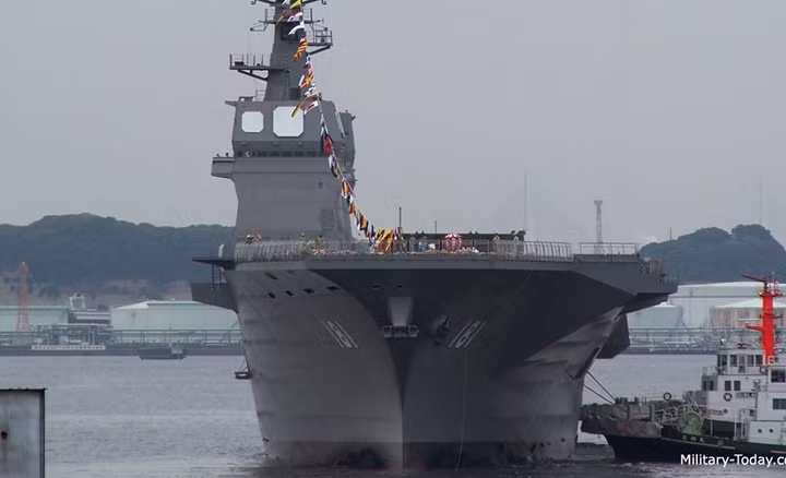 Tàu sân bay lớp này giúp hải quân Nhật Bản tăng đáng kể năng lực phóng chiếu sức mạnh của mình.