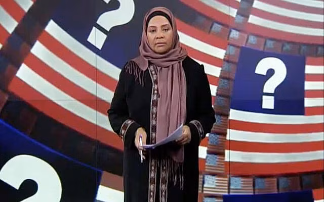 "Chúng tôi lên án vụ bắt giữ trái phép phóng viên, người dẫn chương trình Marziyeh Hashemi của Press TV cũng như việc nhà báo này bị đối xử 'vô nhân đạo' trong nhà giam ở Washington", IRNA dẫn lời ông Qasemi. Ảnh: Times of Israel.