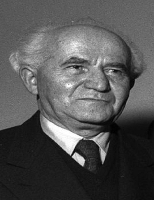 Nhà sáng lập và Thủ tướng đầu tiên của Israel, ông David Ben-Gurion, là một người theo Chủ nghĩa vô thần. Ảnh: FS.