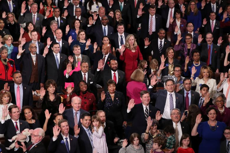 Toan canh le nham chuc cua tan Chu tich Ha vien My