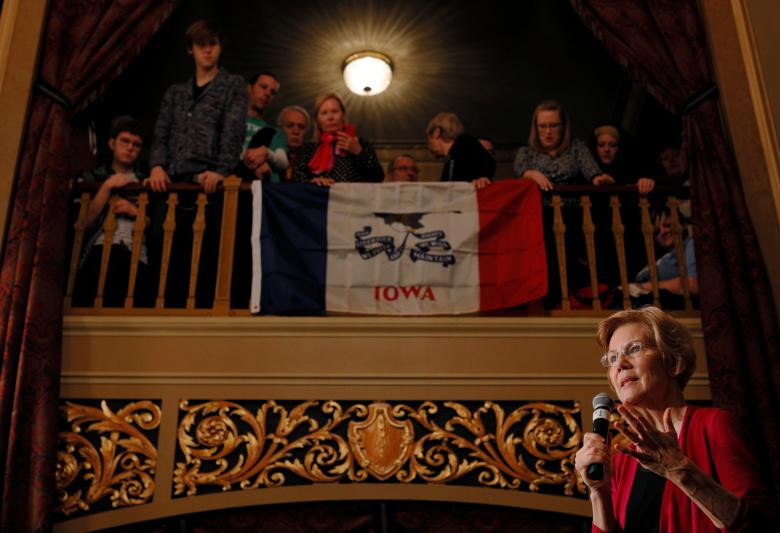 Trước đó, ngày 31/12/2018, bà Elizabeth Warren công bố kế hoạch ra tranh cử tổng thống vào năm 2020. Bà đang "cạnh tranh" để trở thành ứng viên đại diện của Đảng Dân chủ.