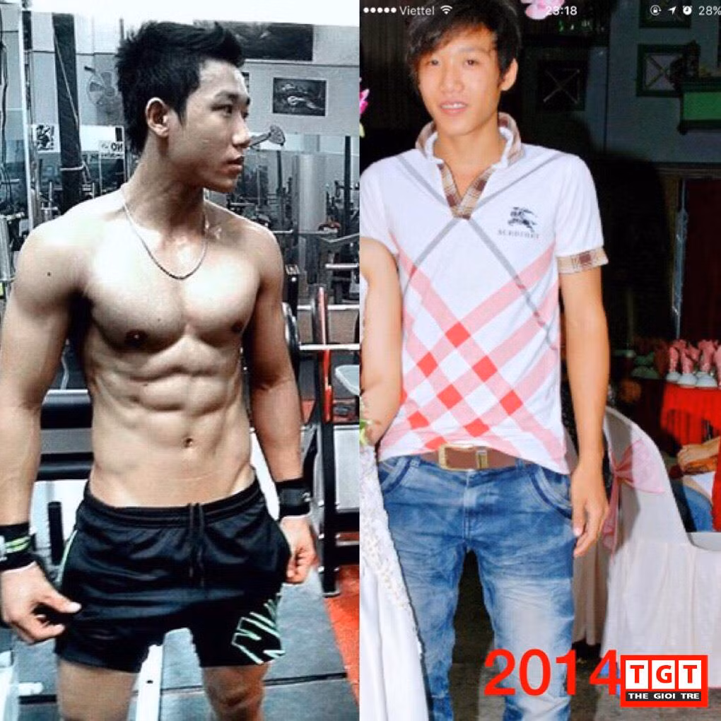 Bị nhiều lời dèm pha, chê bai của khá nhiều người xung quanh, cộng với cơ thể ốm yếu nên anh chàng đã quyết tâm thay đổi bản thân, tiến tới quyết định gần như thay đổi cả cuộc đời sau này của mình đó là lao vào tập gym.