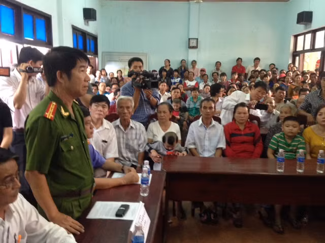 Dieu tra vien Hung vang mat tai buoi xin loi ong Huynh Van Nen