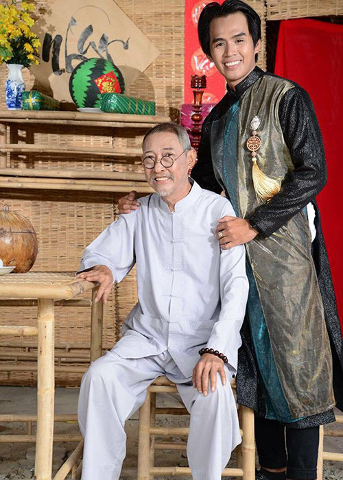 Diễn viên Phan Vũ là một trong số những người con nuôi của Lê Bình.