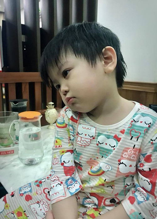 Sự có mặt của bé Kỳ Nam là niềm hạnh phúc lớn với vợ chồng Tuấn Tú.