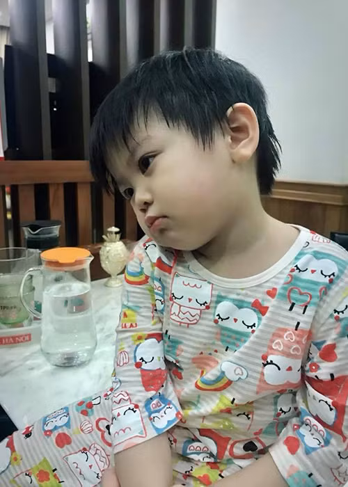 Sự có mặt của bé Kỳ Nam là niềm hạnh phúc lớn với vợ chồng Tuấn Tú.