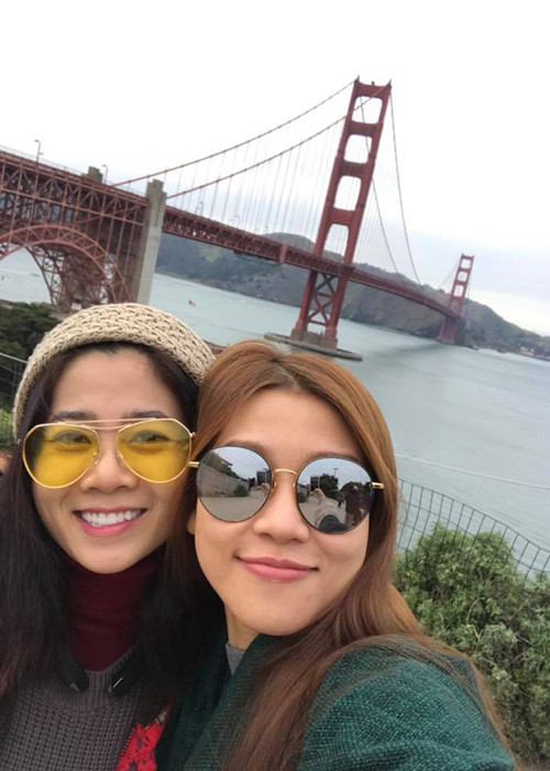 Nữ diễn viên không quên gửi lời cảm ơn đến người bạn đặc biệt của mình.