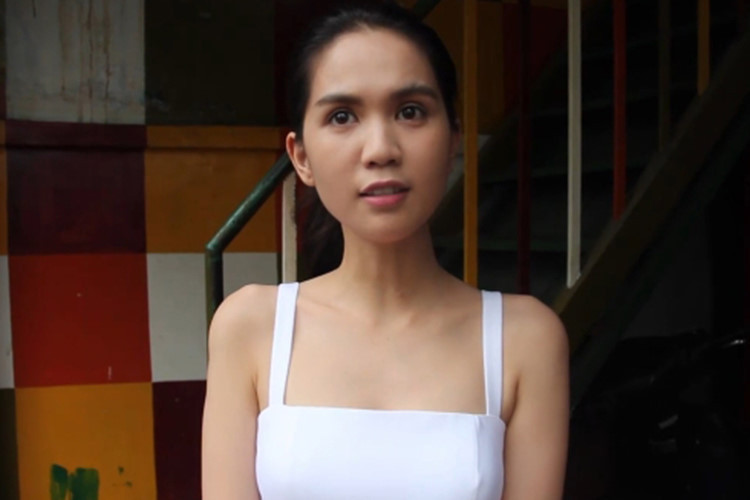 Người đẹp gốc Trà Vinh không ít lần gây thất vọng về nhan sắc và vóc dáng với những hình ảnh chưa qua chỉnh sửa hay bị chụp lén. Ảnh: Một thế giới