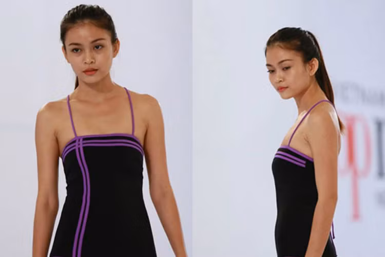 Năm 2013, người đẹp tham gia cuộc thi Vietnam's Next Top Model.