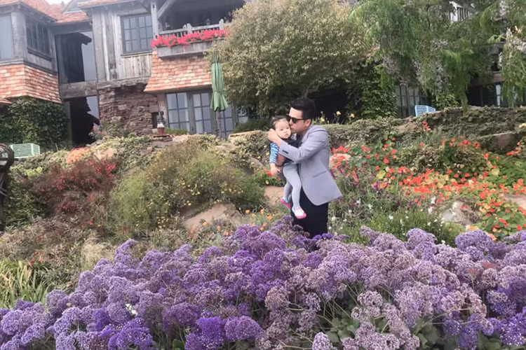 Mới đây, đưa vợ con đi chơi, Hoàng Anh chia sẻ về tiêu chí chọn con rể tương lai.