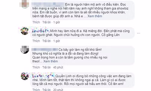 Quyen Linh muon giai nghe: Khan gia va dong nghiep tha thiet niu chan-Hinh-2