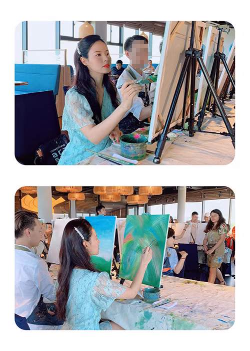 Nữ diễn viên dành nhiều thời gian cho sở thích cá nhân, gia đình và bạn bè.