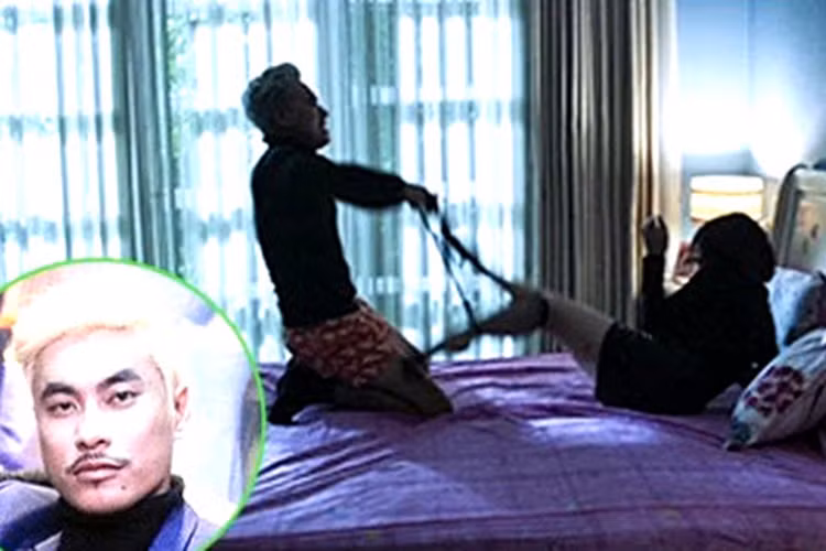 Ở tuổi 17, Kaity Nguyễn có cảnh quay giường chiếu với bạn diễn Kiều Minh Tuấn trong “Em chưa 18”. Ảnh: Một thế giới