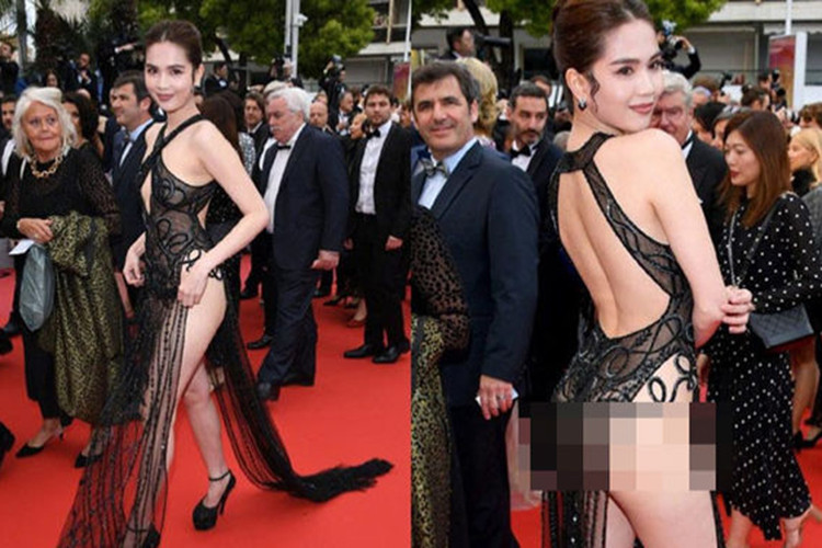 Chiếc váy tai tiếng của Ngọc Trinh tại Cannes gây ồn ào suốt thời gian qua.