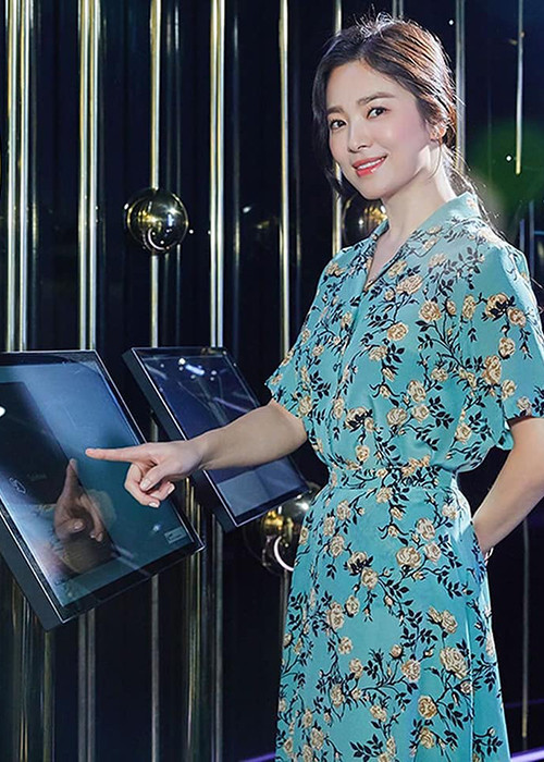 Nàng ngọc nữ màn ảnh xứ Hàn được khen trẻ trung nhưng lộ dấu hiệu lão hóa. Ảnh: Naver