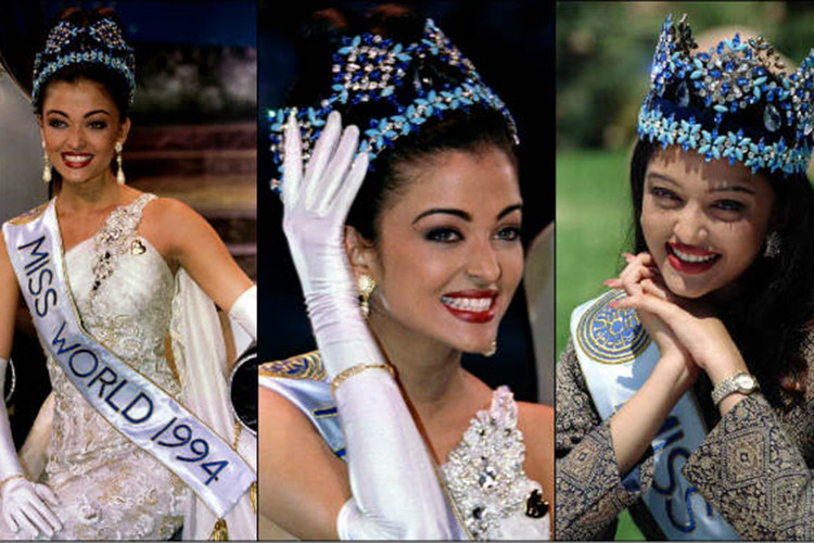 Danh sách top 10 còn có Hoa hậu Thế giới 1994 - Aishwarya Rai. Cô đến từ Ấn Độ, sinh năm 1973.