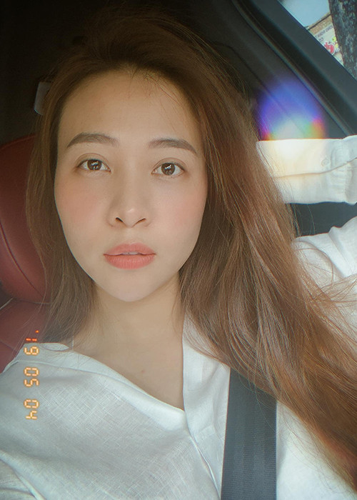 Từ khi gắn bó với Cường Đô la, Đàm Thu Trang được khen ngày càng xinh đẹp.