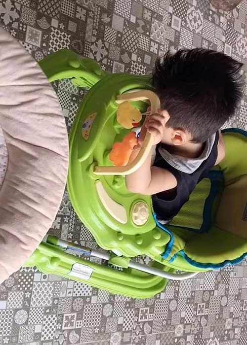 Con trai lai Ấn Độ của Nguyệt Ánh tên Nanda.