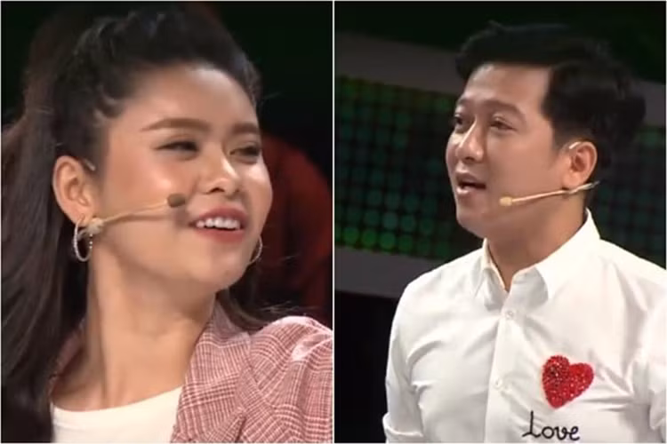 Không biết vô tư hay vô duyên trong “Nhanh như chớp”, Trường Giang từng hỏi Trương Quỳnh Anh rằng ai là người hát bài Một vòng trái đất. Ảnh: Zing