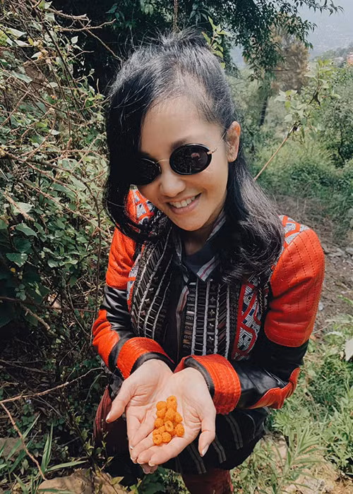 Mới đây, diva đã dành thời gian đi nghỉ dưỡng ở Ấn Độ.