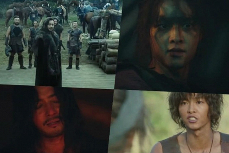 Nhân vật Eun Seom là một chiến binh luôn ra sức để bảo vệ bộ lạc của mình. Ảnh: Dramabeans