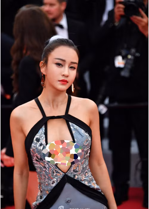 Mẫu Kỳ Di Nhã là một trong những mỹ nhân Hoa ngữ dự thảm đỏ LHP Cannes 2019.