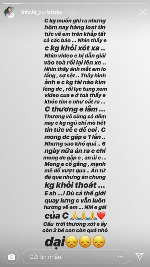 Linh Chi gay tranh cai khi cong khai ung ho hot girl Ngoc Miu-Hinh-2