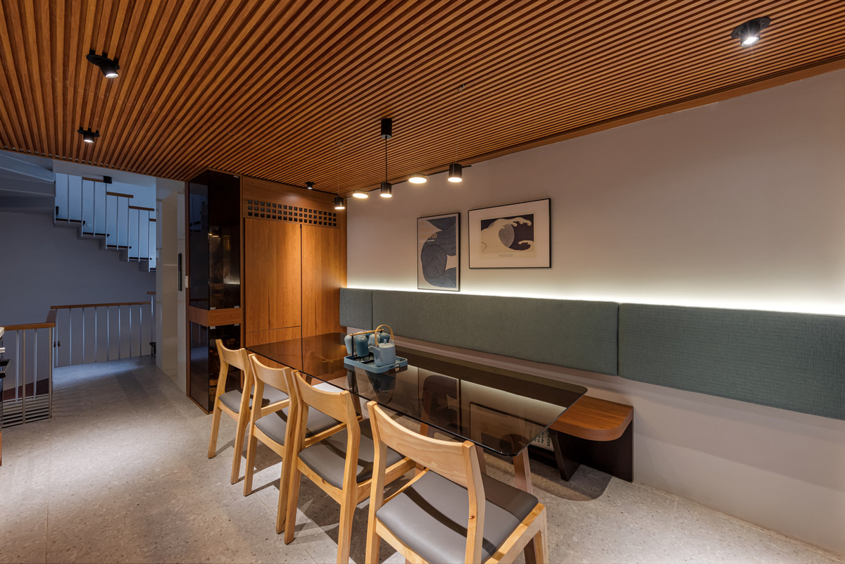 Giải pháp này sẽ cải thiện môi trường sống cho chủ nhân và thể hiện khái niệm “điểm chạm” của con người với không gian và thời gian. Nguồn ảnh: Vu Nguyen