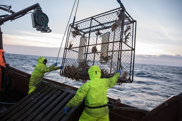 Chiếc lồng thép đung đưa trong trận cuồng phong có thể kéo cả người xuống biển ở nhiệt độ -7 độ C. Người may mắn sống sót qua tai nạn với những chiếc lồng, thì cũng có thể bị hạ thân nhiệt dẫn đến tử vong. Ảnh: Getty