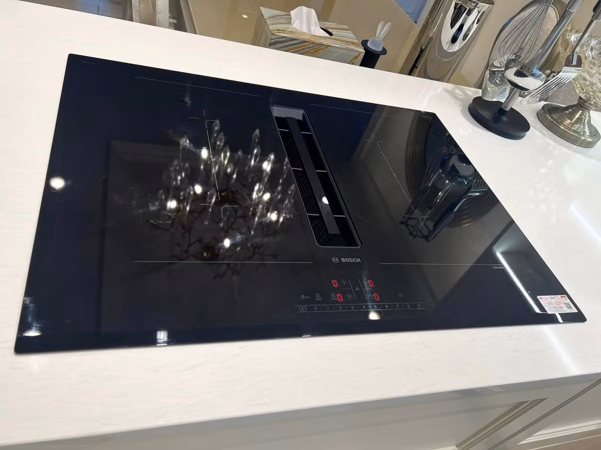 Thiết kế của căn bếp này là trăn trở, tâm huyết của nữ MC trong vài tháng.