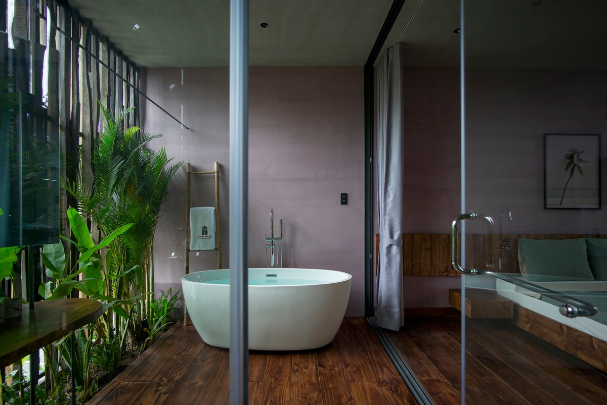 Mỗi phòng ngủ đều có tầm nhìn ra thiên nhiên giúp nạp năng lượng sau một ngày làm việc mệt mỏi. Nguồn ảnh: Quang Dam