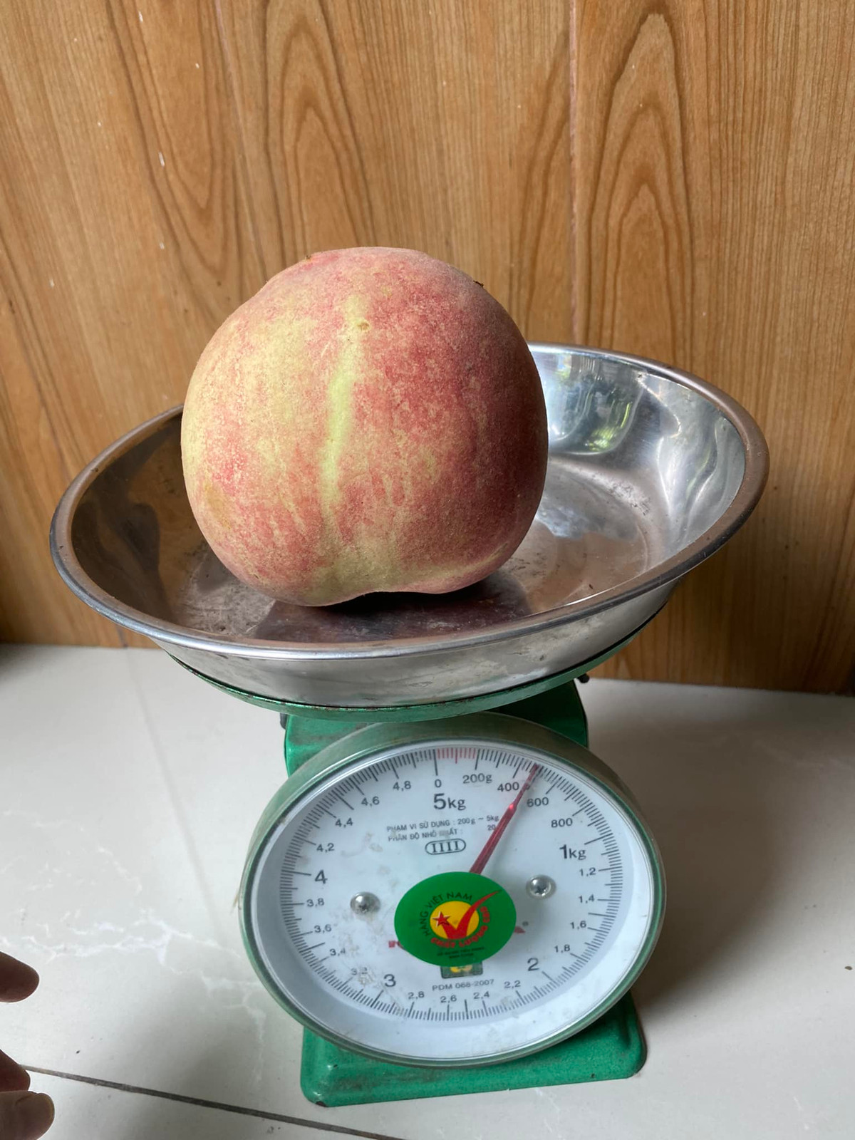 Tuy có giá cao hơn nhiều so với những loại đào khác nhưng khách vẫn chuộng đào tuyết. Thậm chí, nhiều tiểu thương thường xuyên rơi vào tình trạng "cháy hàng", phải treo biển hết đào. Ảnh: Facebook