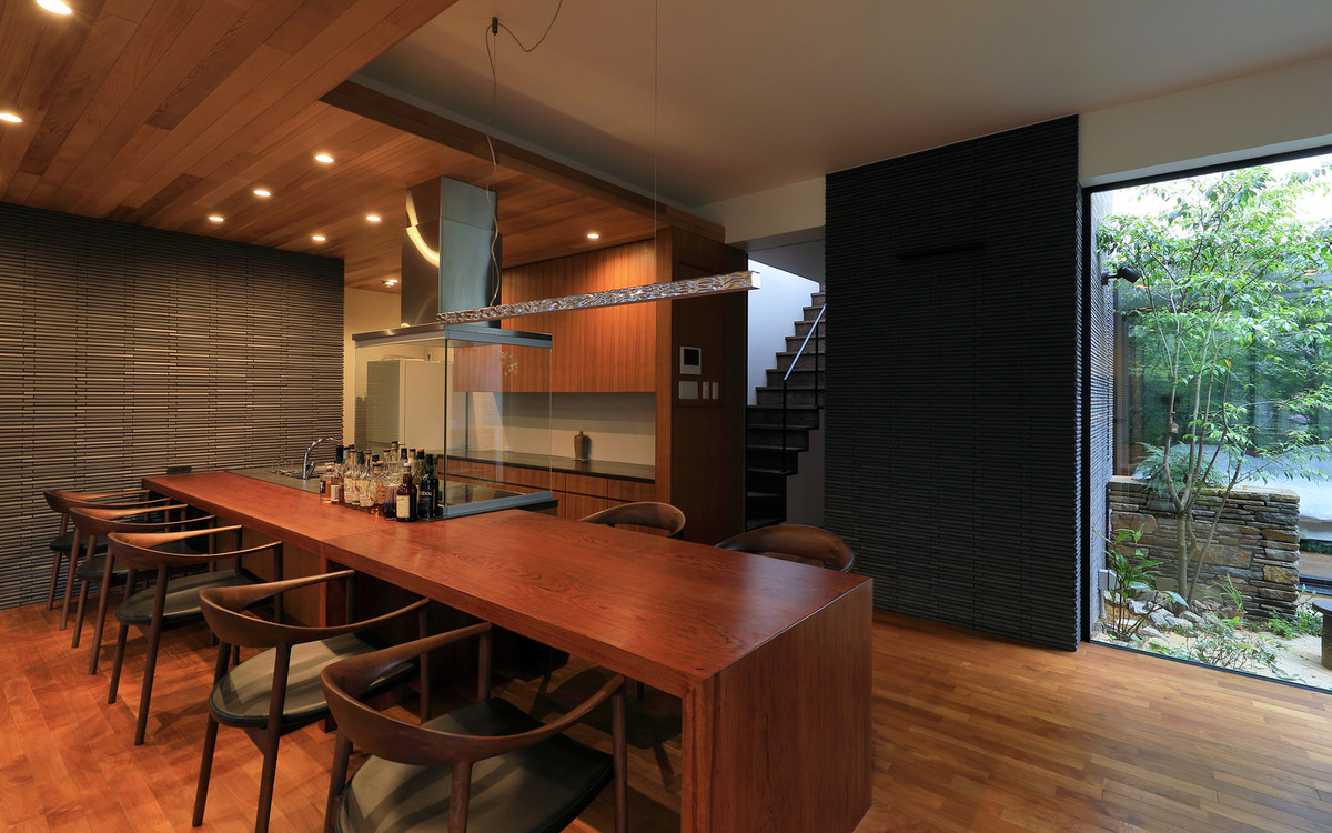 Không gian phòng bếp ấm cúng.