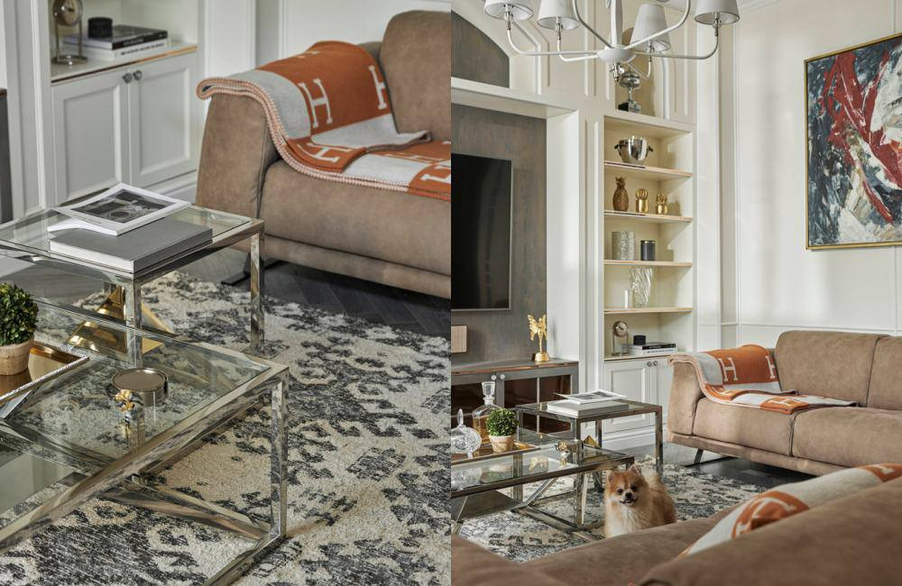 Tầng trệt gồm phòng khách, bếp, và phòng gia nhân. Phía trước là sân vườn rộng rãi, sau nhà là khu giặt phơi.