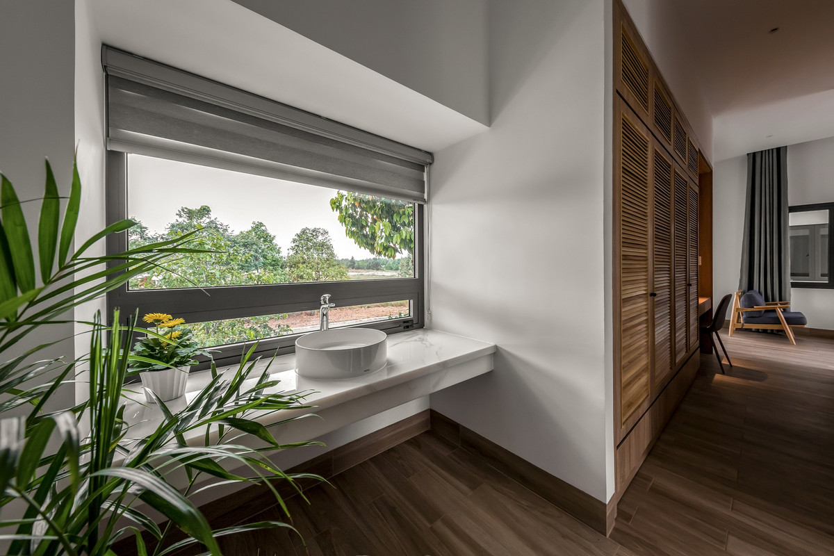 Nhà vệ sinh có view thiên nhiên. Nguồn ảnh: Minq Bui