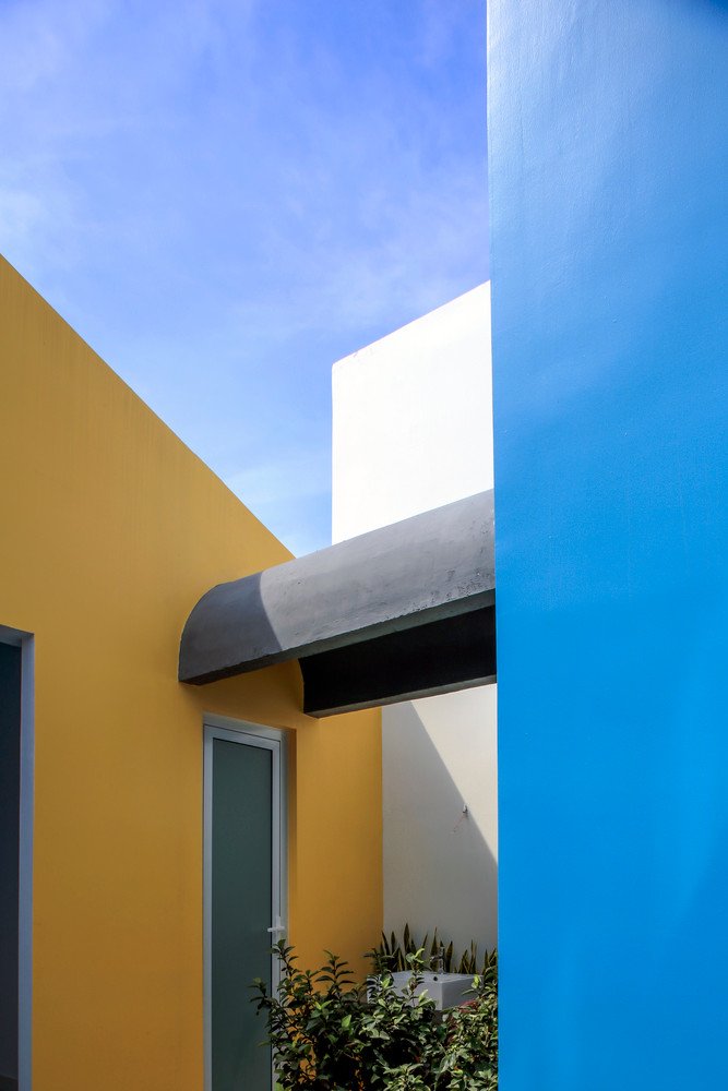 Không gian mở cũng được bố trí khắp nhà để đáp ứng nhu cầu về một không gian sống rộng rãi, thoáng mát.