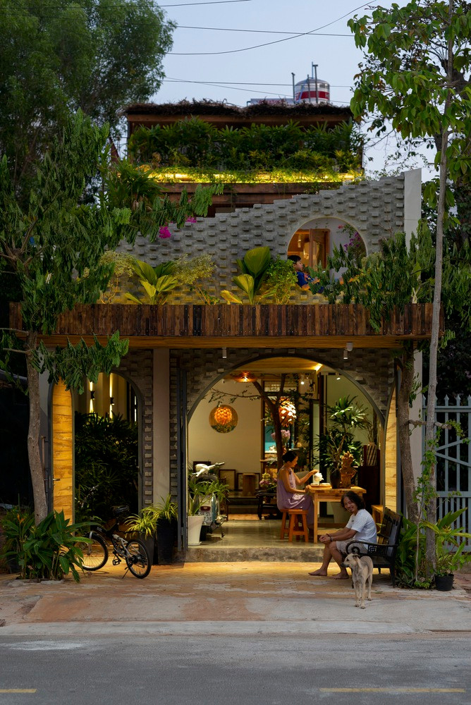 Căn nhà có tên “Nhà của dế” – được đặt theo tên con trai của gia chủ.